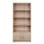 ΒΙΒΛΙΟΘΗΚΗ ART MAISON BODMIN - NATURAL (80X35X180εκ.)