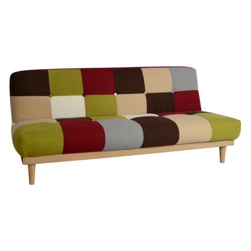 Καναπές Κρεβάτι Τριθέσιος Art Maison Anchorage - Multicolor (180x80x75εκ.)