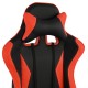 Καρέκλα Gaming Art Maison Baraboo - Black Red PU (68,5x71,5x133,5εκ.)