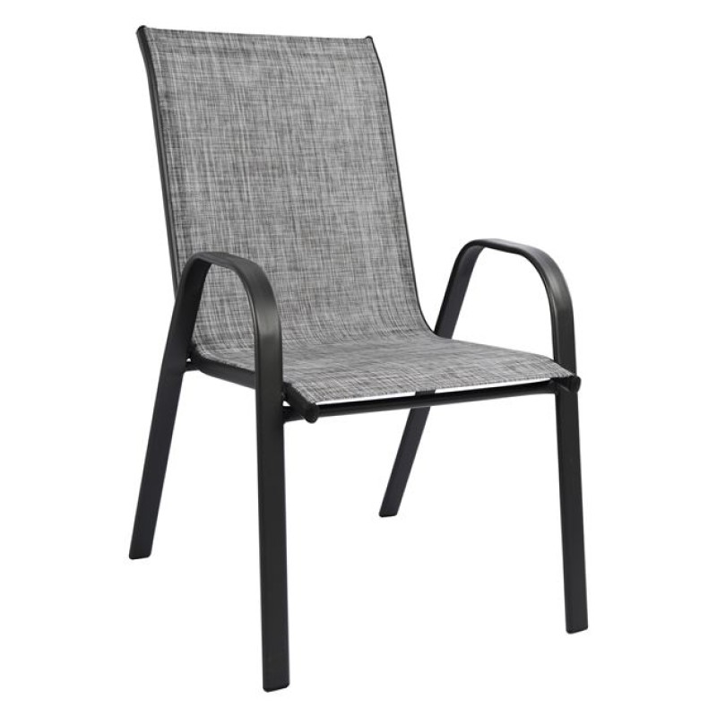 ΣΕΤ ΤΡΑΠΕΖΑΡΙΑΣ 3ΤΜΧ ART MAISON KOMODO ΜΕ ΤΡΑΠΕΖΙ & ΚΑΡΕΚΛΕΣ ΓΚΡΙ