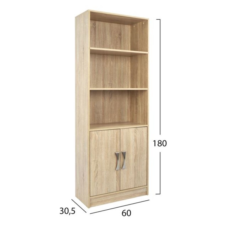 ΒΙΒΛΙΟΘΗΚΗ ΜΕ ΧΕΡΟΥΛΙ ART MAISON KNUTSFORD - NATURAL (60x30x180εκ.) ΒΙΒΛΙΟΘΗΚΗ ΜΕ ΧΕΡΟΥΛΙ ART MAISON KNUTSFORD - NATURAL (60x30x180εκ.)