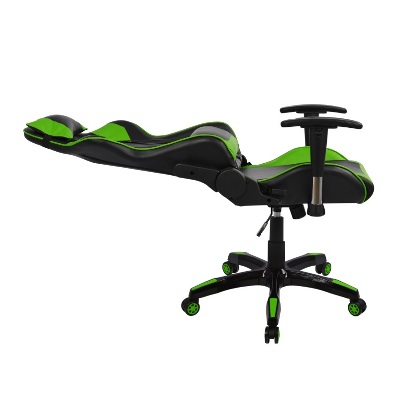 Καρέκλα Gaming Art Maison Baraboo - Black Green PU (67x70x134εκ.) Καρέκλα Gaming Art Maison Baraboo - Black Green PU (67x70x134εκ.)