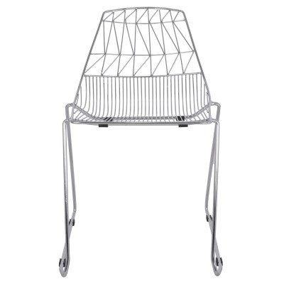 ΚΑΡΕΚΛΑ ART MAISON FULTON - SILVER (54x57x79cm)