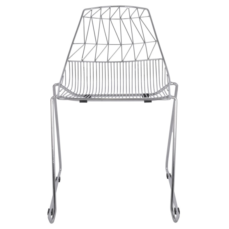 ΚΑΡΕΚΛΑ ART MAISON FULTON - SILVER (54x57x79cm)