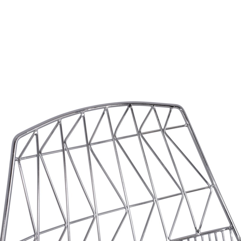 ΚΑΡΕΚΛΑ ART MAISON FULTON - SILVER (54x57x79cm)