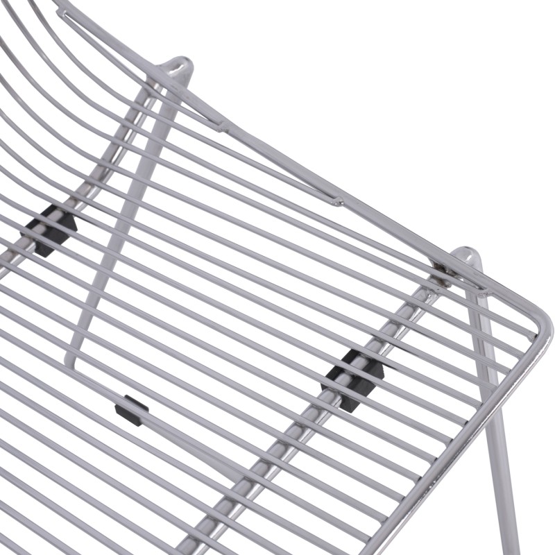 ΚΑΡΕΚΛΑ ART MAISON FULTON - SILVER (54x57x79cm)