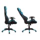 Καρέκλα Gaming Art Maison Baraboo - Black L.Blue PU (66,5x70x122-129cm)
