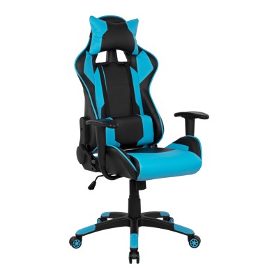 Καρέκλα Gaming Art Maison Baraboo - Black L.Blue PU (66,5x70x122-129cm)