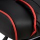 Καρέκλα Gaming Art Maison Baraboo - Black Red PU (64x68x128cm)