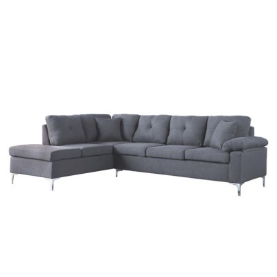 ΚΑΝΑΠΕΣ ΓΩΝΙΑ ΑΡΙΣΤΕΡΗ Art Maison Jafer ΥΦΑΣΜΑ ΓΚΡΙ 282x197x90 εκ. ΚΑΝΑΠΕΣ ΓΩΝΙΑ ΑΡΙΣΤΕΡΗ Art Maison Jafer ΥΦΑΣΜΑ ΓΚΡΙ 282x197x90 εκ.