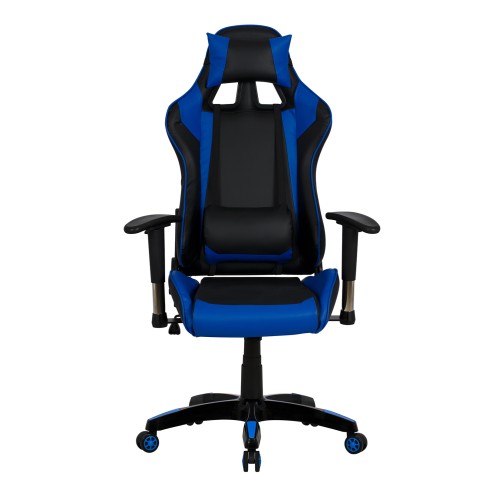 Καρέκλα Gaming Art Maison Baraboo - Black Blue PU (67x70x134cm)