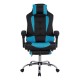 Καρέκλα Gaming Art Maison Baraboo - Black L.Blue (66x67x130cm)