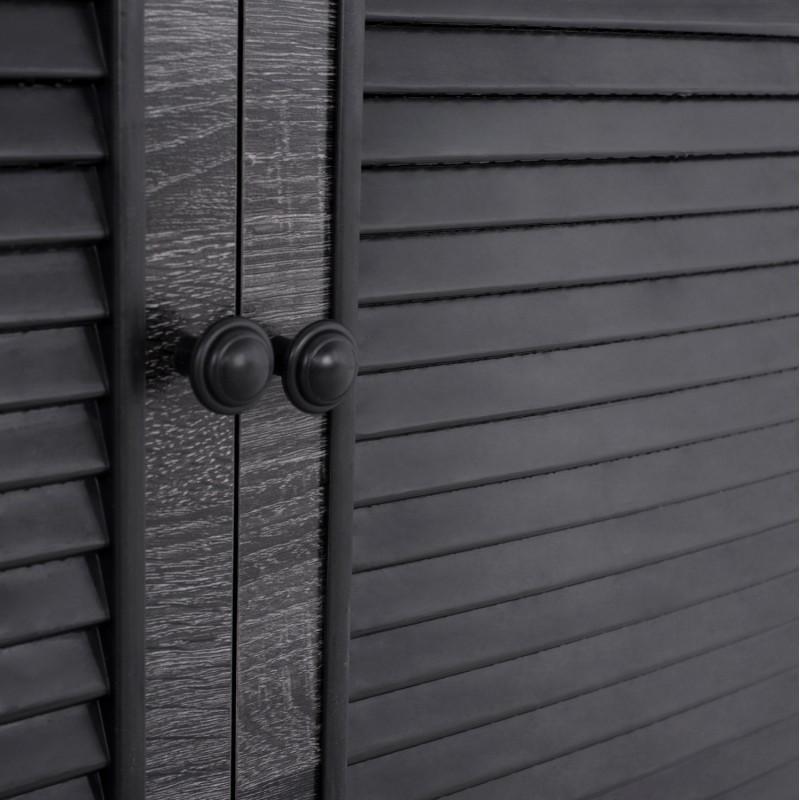 ΠΑΠΟΥΤΣΟΘΗΚΗ-ΝΤΟΥΛΑΠΙ ART MAISON TYMPOLE ΞΥΛ.3ΠΟΡΤΕΣ ΑΝΘΡΑΚΙ 112x30x68,5 cm