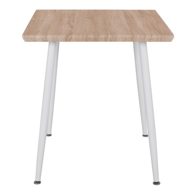 ΤΡΑΠΕΖΙ ΤΡΑΠΕΖΑΡΙΑΣ ART MAISON CULVER - NATURAL WHITE (70Χ70X76.5εκ)