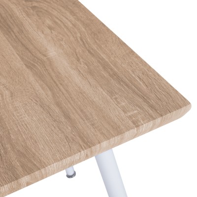 ΤΡΑΠΕΖΙ ΤΡΑΠΕΖΑΡΙΑΣ ART MAISON CULVER - NATURAL WHITE (70Χ70X76.5εκ)