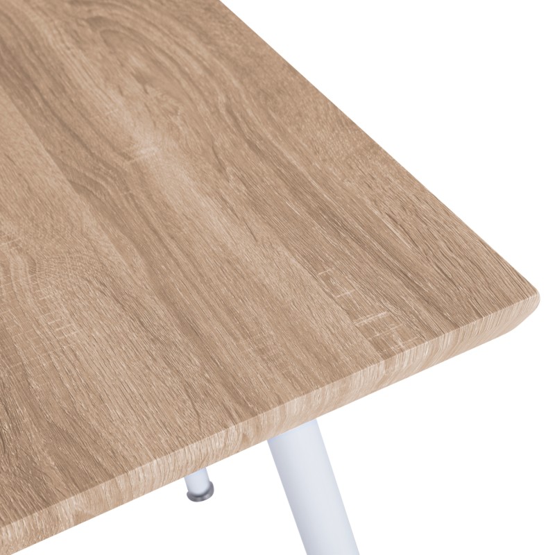 ΤΡΑΠΕΖΙ ΤΡΑΠΕΖΑΡΙΑΣ ART MAISON CULVER - NATURAL WHITE (70Χ70X76.5εκ)