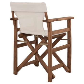 ΚΑΡΕΚΛΑ ΣΚΗΝΟΘΕΤΗ ART MAISON KEIGHLEY - WALNUT OFF WHITE (57X54X88,5 εκ.)