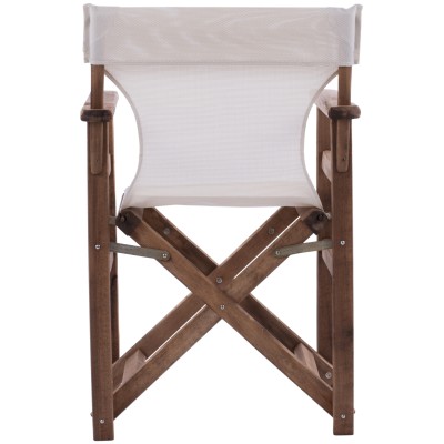 ΚΑΡΕΚΛΑ ΣΚΗΝΟΘΕΤΗ ART MAISON KEIGHLEY - WALNUT OFF WHITE (57X54X88,5 εκ.)