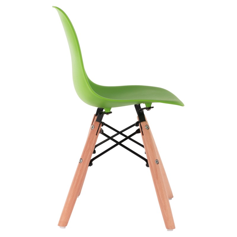 ΚΑΡΕΚΛΑ ART MAISON MINOZEBRA ΜΕ ΞΥΛΙΝΑ ΠΟΔΙΑ &ΠΡΑΣΙΝΟ ΚΑΘΙΣΜΑ 30,5Χ33Χ59 ΕΚ