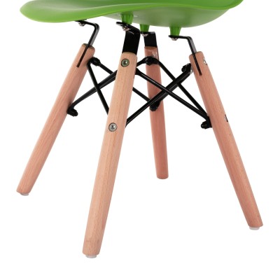 ΚΑΡΕΚΛΑ ART MAISON MINOZEBRA ΜΕ ΞΥΛΙΝΑ ΠΟΔΙΑ &ΠΡΑΣΙΝΟ ΚΑΘΙΣΜΑ 30,5Χ33Χ59 ΕΚ