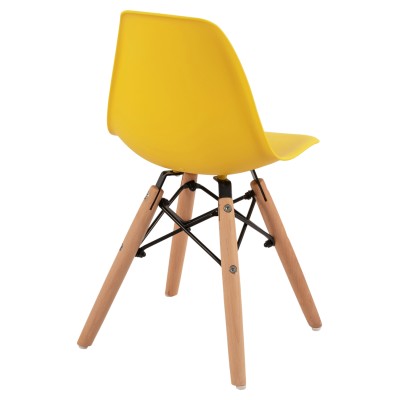 ΚΑΡΕΚΛΑ ART MAISON MINIZEBRA ΞΥΛΙΝΑ ΠΟΔΙΑ &ΚΑΘΙΣΜΑ ΚΙΤΡΙΝΟ PP 30,5Χ33Χ59 ΕΚ