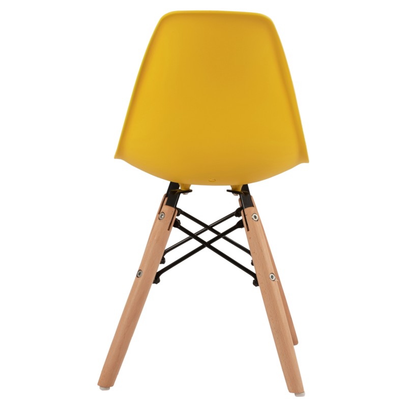 ΚΑΡΕΚΛΑ ART MAISON MINIZEBRA ΞΥΛΙΝΑ ΠΟΔΙΑ &ΚΑΘΙΣΜΑ ΚΙΤΡΙΝΟ PP 30,5Χ33Χ59 ΕΚ