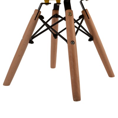 ΚΑΡΕΚΛΑ ART MAISON MINIZEBRA ΞΥΛΙΝΑ ΠΟΔΙΑ &ΚΑΘΙΣΜΑ ΚΙΤΡΙΝΟ PP 30,5Χ33Χ59 ΕΚ