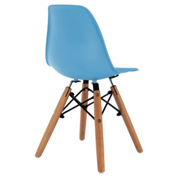 ΚΑΡΕΚΛΑ ART MAISON MINOZEBRA ΞΥΛΙΝΑ ΠΟΔΙΑ & ΚΑΘΙΣΜΑ ΜΠΛΕ PP 30,5Χ33Χ59 ΕΚ