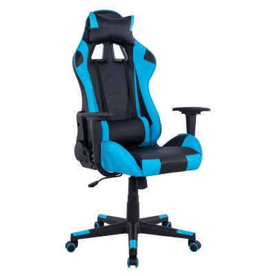 Καρέκλα Gaming Art Maison Baraboo - Black L.Blue PU (68x67x130εκ.) Καρέκλα Gaming Art Maison Baraboo - Black L.Blue PU (68x67x130εκ.)
