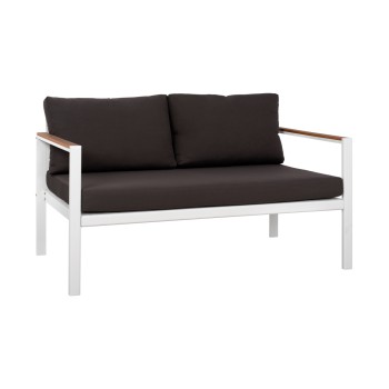 ΚΑΝΑΠΕΣ ΔΙΘΕΣΙΟΣ ΑΛΟΥΜΙΝΙΟΥ Art Maison Neo ΛΕΥΚΟΣ ΜΕ POLYWOOD 144X70X85Υεκ.