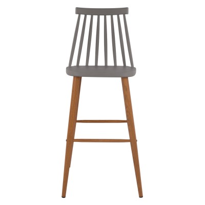 ΣΚΑΜΠΟ ΜΠΑΡ Art Maison Evanston - Gray (43x49x107εκ.)