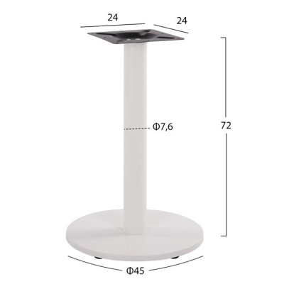 ΒΑΣΗ ART MAISON ELLICOT - WHITE (Φ45x72εκ.) ΒΑΣΗ ART MAISON ELLICOT - WHITE (Φ45x72εκ.)