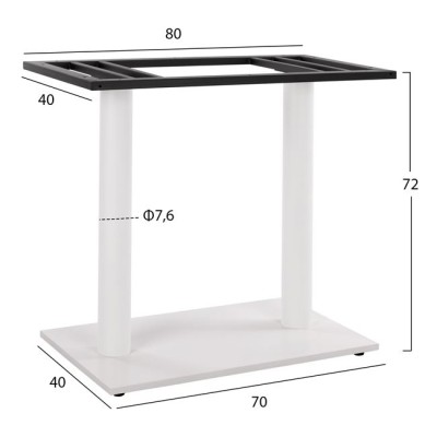 ΒΑΣΗ ART MAISON ELLICOT - WHITE (40Χ40Χ72εκ) ΒΑΣΗ ART MAISON ELLICOT - WHITE (40Χ40Χ72εκ)