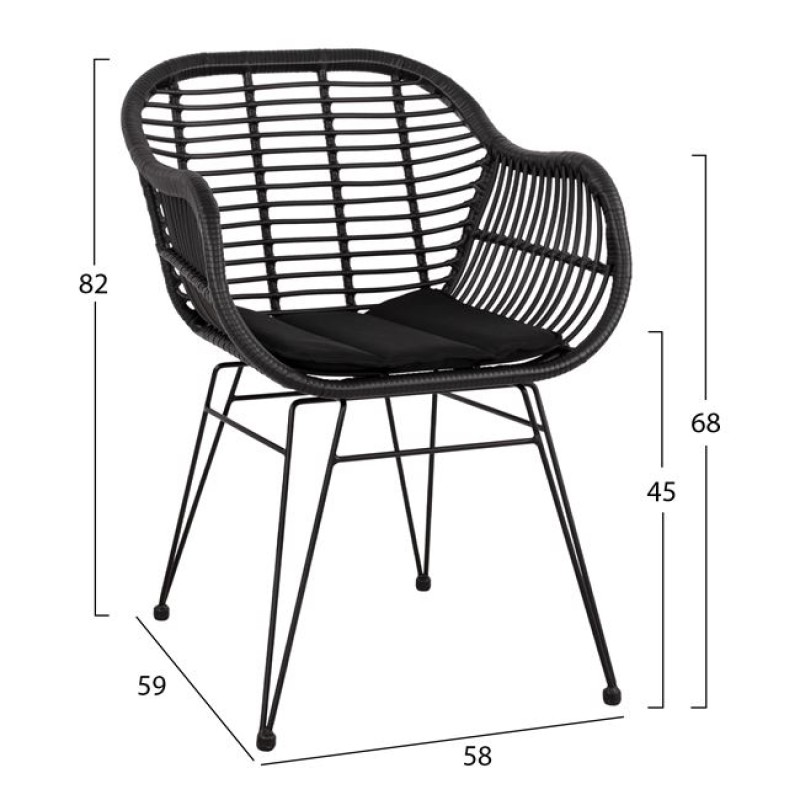 ΣΕΤ 7ΤΜΧ ART MAISON JOYSTICK ALLEGRA WICKER ΜΕ ΤΡΑΠΕΖΙ 160X90X78Υ ΜΠΕΖ & ΜΑΥΡΟ ΧΡΩΜΑ ΣΕΤ 7ΤΜΧ ART MAISON JOYSTICK ALLEGRA WICKER ΜΕ ΤΡΑΠΕΖΙ 160X90X78Υ ΜΠΕΖ & ΜΑΥΡΟ ΧΡΩΜΑ