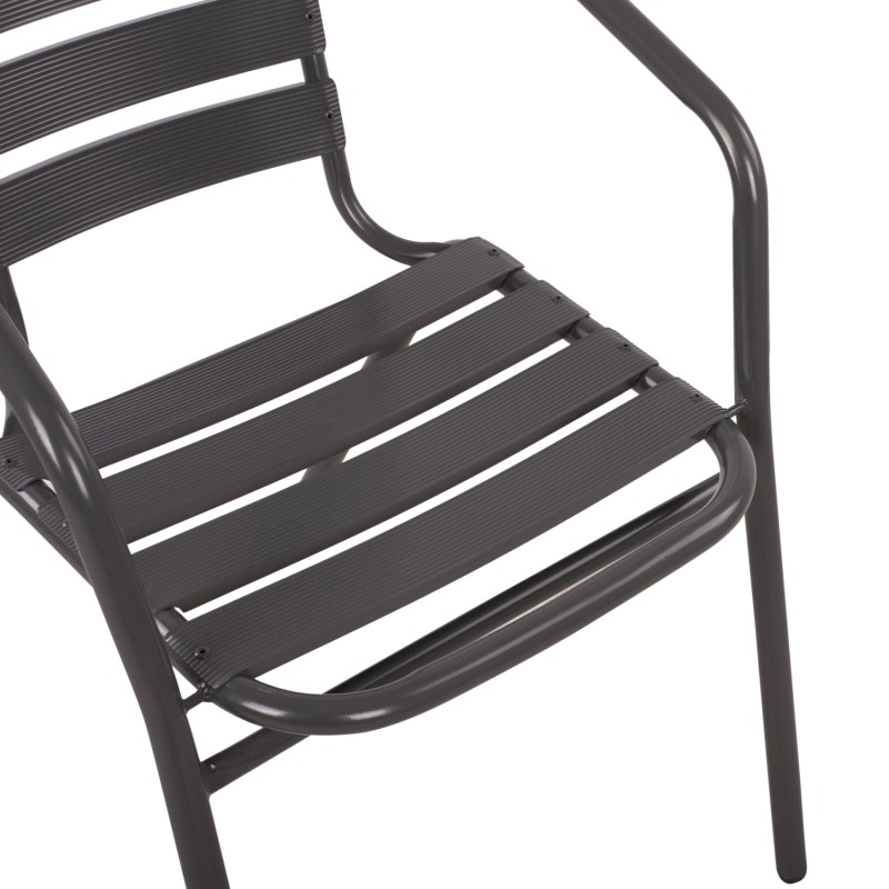 ΣΕΤ ΕΞΩΤΕΡΙΚΟΥ ΧΩΡΟΥ 3ΤΜΧ ART MAISON SALFORD - GREY (70Χ70Χ72Υ)