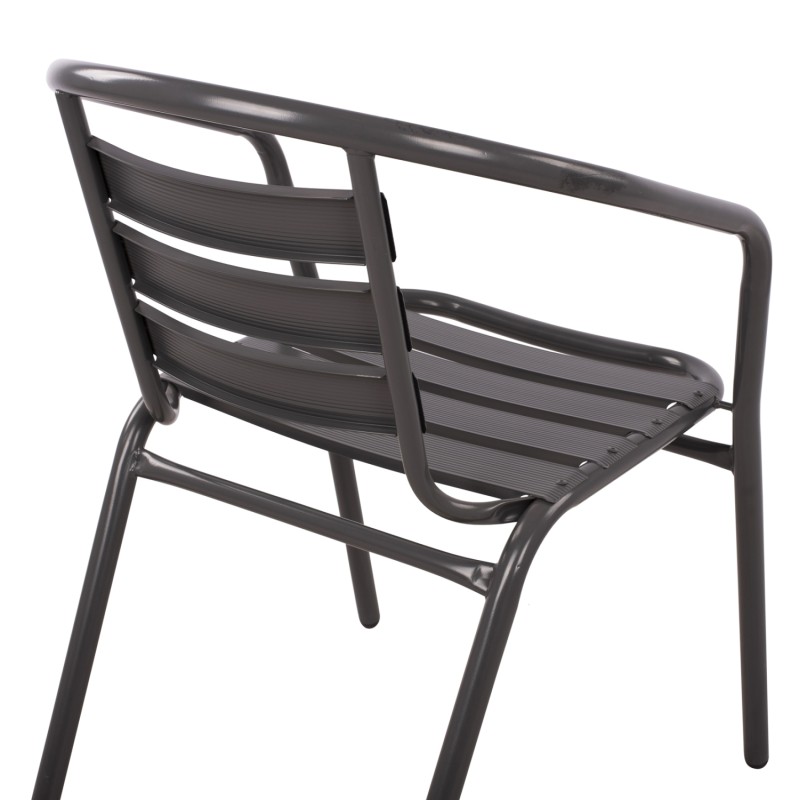 ΣΕΤ ΕΞΩΤΕΡΙΚΟΥ ΧΩΡΟΥ 3ΤΜΧ ART MAISON SALFORD - GREY (70Χ70Χ72Υ)