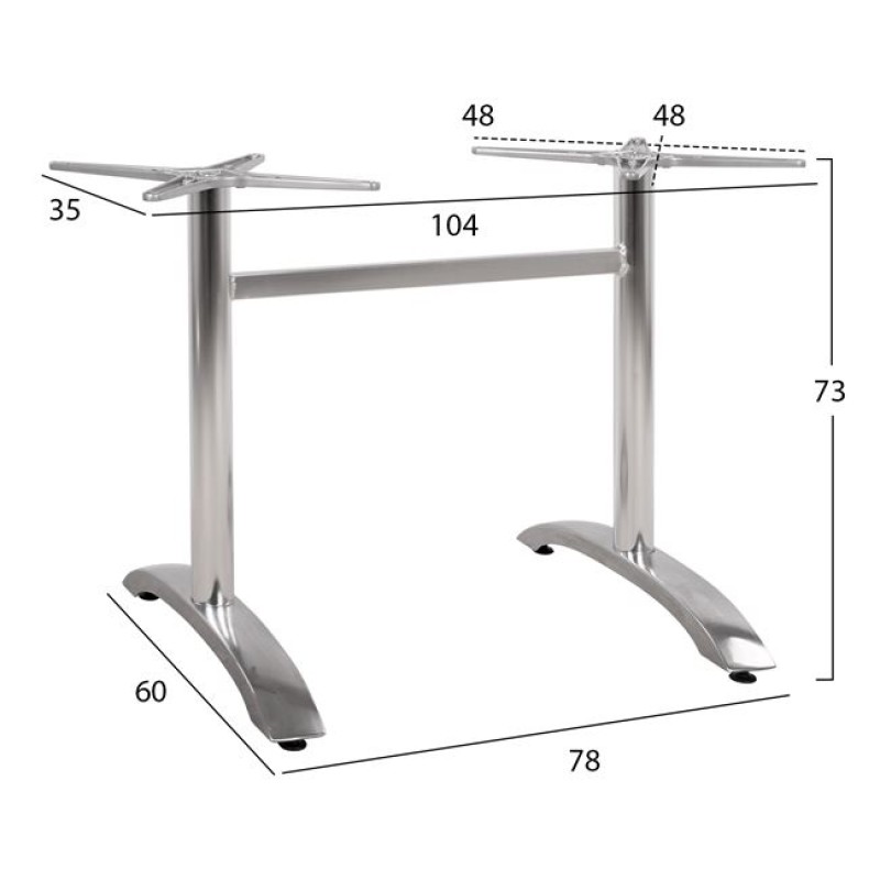 ΒΑΣΗ ART MAISON ELLICOT - SILVER (78Χ60Χ73εκ.) ΒΑΣΗ ART MAISON ELLICOT - SILVER (78Χ60Χ73εκ.)