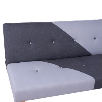 Καναπές Κρεβάτι Τριθέσιος Art Maison Prichard - Light Gray (177x86x72εκ.)