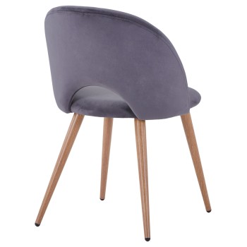 ΚΑΡΕΚΛΑ Art Maison Thermopolis - Gray (52x49,5x77εκ.)