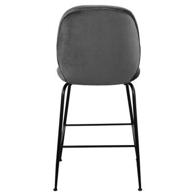 ΣΚΑΜΠΩ ΜΕΣΑΙΟΥ ΥΨΟΥΣ ART MAISON BARTOW - GRAY (48x61x103εκ.)