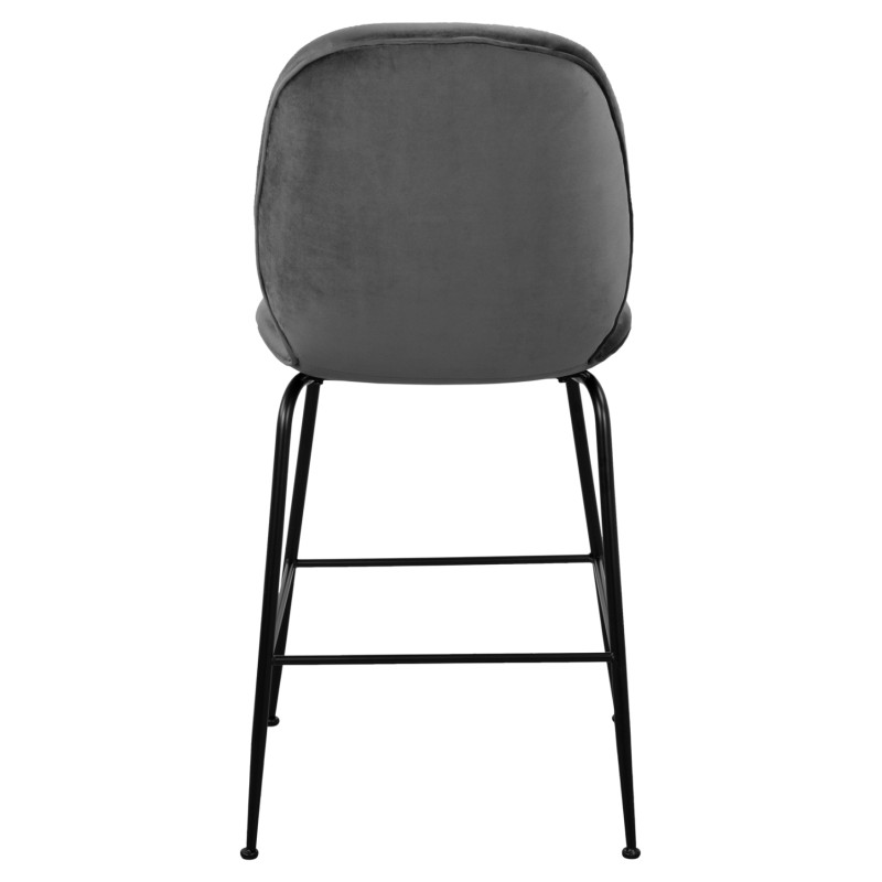 ΣΚΑΜΠΩ ΜΕΣΑΙΟΥ ΥΨΟΥΣ ART MAISON BARTOW - GRAY (48x61x103εκ.)