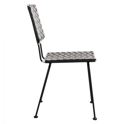 ΚΑΡΕΚΛΑ ART MAISON AMSTERDAM - BLACK WHITE (46x56x88εκ.) ΚΑΡΕΚΛΑ ART MAISON AMSTERDAM - BLACK WHITE (46x56x88εκ.)