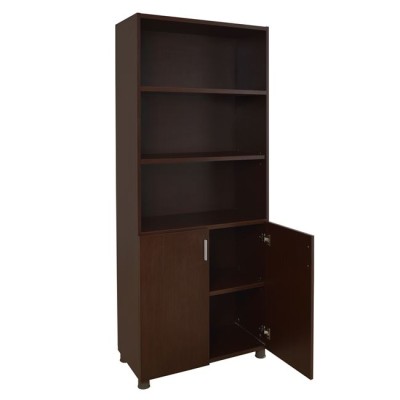 ΒΙΒΛΙΟΘΗΚΗ ΓΡΑΦΕΙΟΥ Art Maison Logan - Wenge (80x40x190εκ.) ΒΙΒΛΙΟΘΗΚΗ ΓΡΑΦΕΙΟΥ Art Maison Logan - Wenge (80x40x190εκ.)