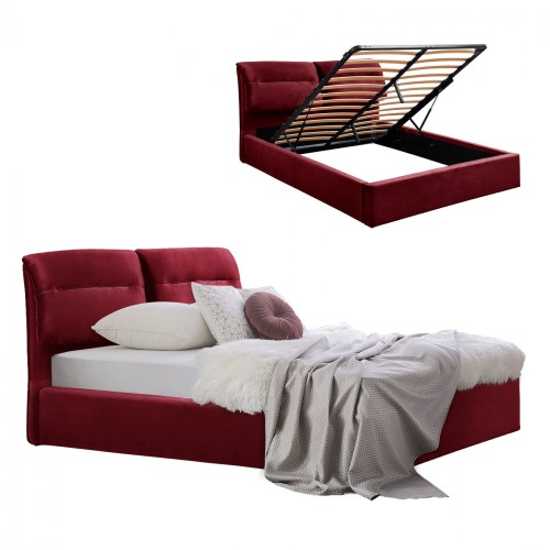 Κρεβάτι Art Maison Anaheim - Red (Για Στρώμα 160x200εκ.)﻿