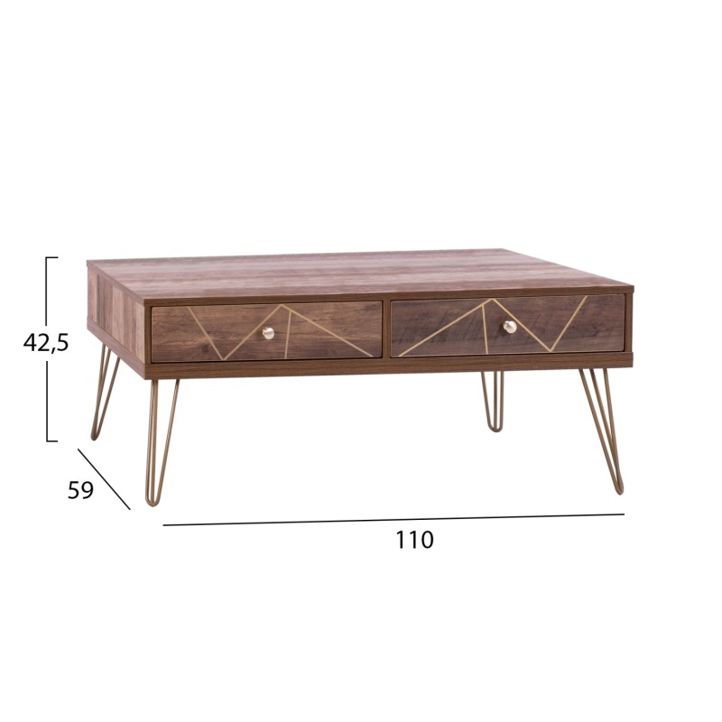 ΤΡΑΠΕΖΙ ΣΑΛΟΝΙΟΥ ART MAISON PURBANK - WALNUT (110Χ59Χ42εκ.) ΤΡΑΠΕΖΙ ΣΑΛΟΝΙΟΥ ART MAISON PURBANK - WALNUT (110Χ59Χ42εκ.)