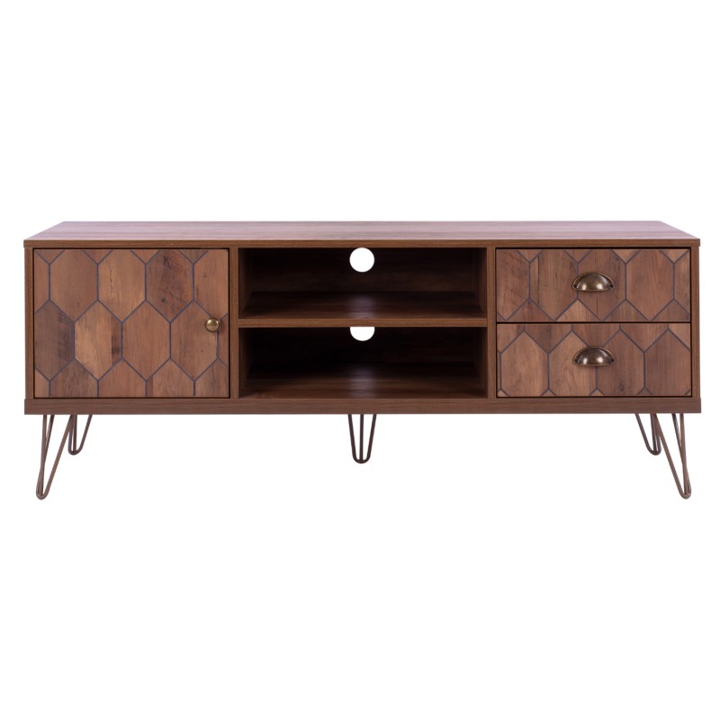 ΕΠΙΠΛΟ TV ART MAISON CLAREMONT - WALNUT (130x39,5x51εκ.) ΕΠΙΠΛΟ TV ART MAISON CLAREMONT - WALNUT (130x39,5x51εκ.)