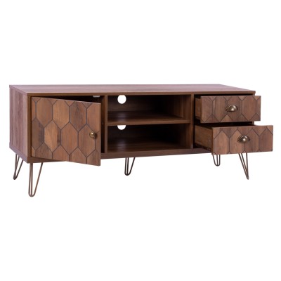 ΕΠΙΠΛΟ TV ART MAISON CLAREMONT - WALNUT (130x39,5x51εκ.) ΕΠΙΠΛΟ TV ART MAISON CLAREMONT - WALNUT (130x39,5x51εκ.)
