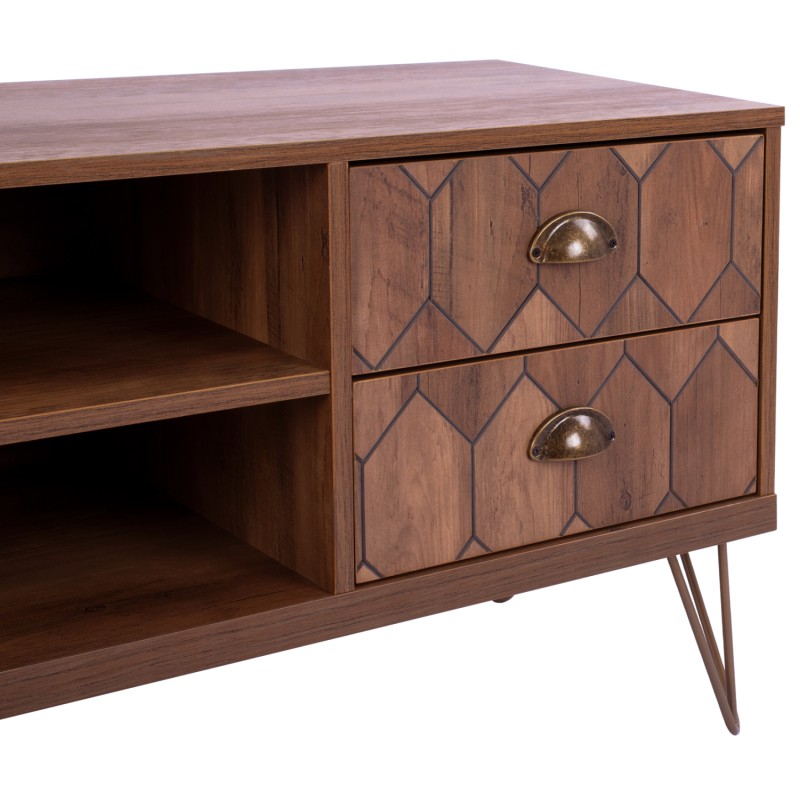 ΕΠΙΠΛΟ TV ART MAISON CLAREMONT - WALNUT (130x39,5x51εκ.) ΕΠΙΠΛΟ TV ART MAISON CLAREMONT - WALNUT (130x39,5x51εκ.)