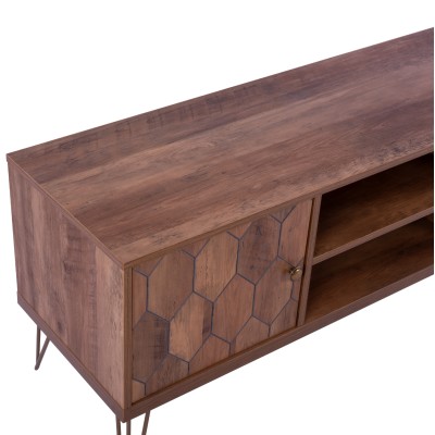 ΕΠΙΠΛΟ TV ART MAISON CLAREMONT - WALNUT (130x39,5x51εκ.) ΕΠΙΠΛΟ TV ART MAISON CLAREMONT - WALNUT (130x39,5x51εκ.)