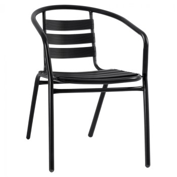 ΠΟΛΥΘΡΟΝΑ ΕΞΩΤΕΡΙΚΟΥ ΧΩΡΟΥ ART MAISON STAINFORTH - BLACK (54x59x73Υ εκ.)